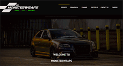 Desktop Screenshot of monsterwraps.co.uk