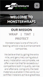 Mobile Screenshot of monsterwraps.co.uk